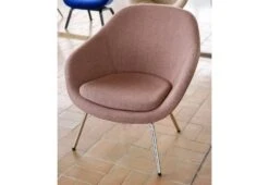 Hay AAL 87 Lounge Chair -Online Furniture Shop AAL 87 Re wool 648 chromed steel base
