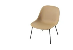 Muuto Fiber Lounge Chair -Online Furniture Shop Fiber lounge tube base black ochre Muuto hi res 150