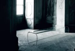 Bent Glass Bench, 2017 -Online Furniture Shop Glas Italia NFukasawa Bent glass bench 5