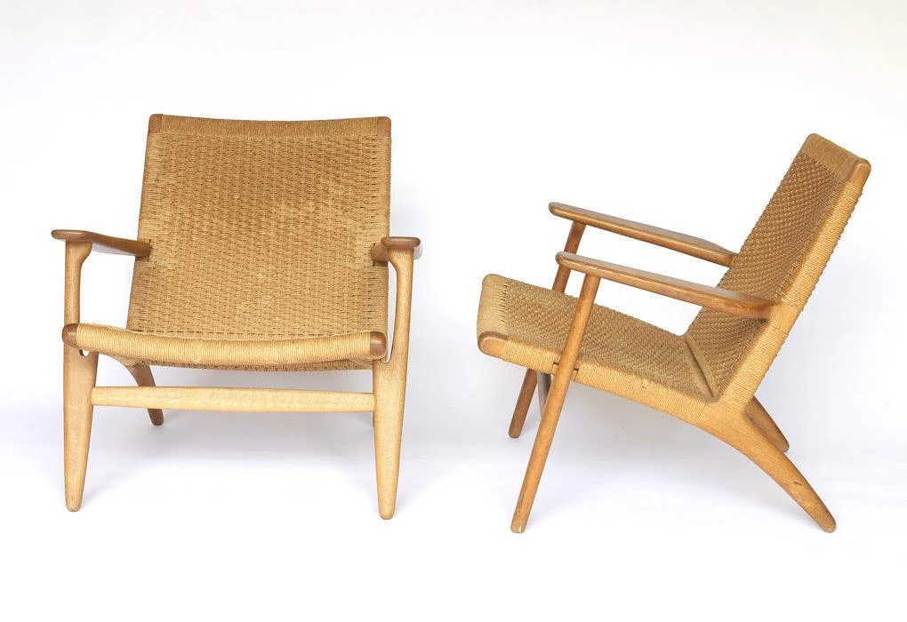 Wegner, Pair Of CH25, 1965 3 Wegner, Pair Of CH25, 1965