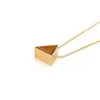 Shape In Shape Necklace, Triangle -Online Furniture Shop Kei Tominaga Shape in Shape Square necklace 01