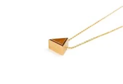 Shape In Shape Necklace, Triangle
