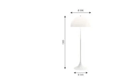 Louis Poulsen Panthella Floor Light, 1971 -Online Furniture Shop Louis Poulsen Verner Panton Panthella Floor Light 6