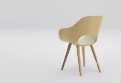 Roundish Armchair Cushioned, 2018 -Online Furniture Shop Maruni Naoto Fukasawa Roundish armchair cushioned 3