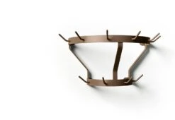 Marcel Coat Rack 13 Marcel Coat Rack -Online Furniture Shop Massproductions Marcel coatrack wall mounted pale brown