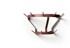 Marcel Coat Rack 14 Marcel Coat Rack -Online Furniture Shop Massproductions Marcel coatrack wall mounted red