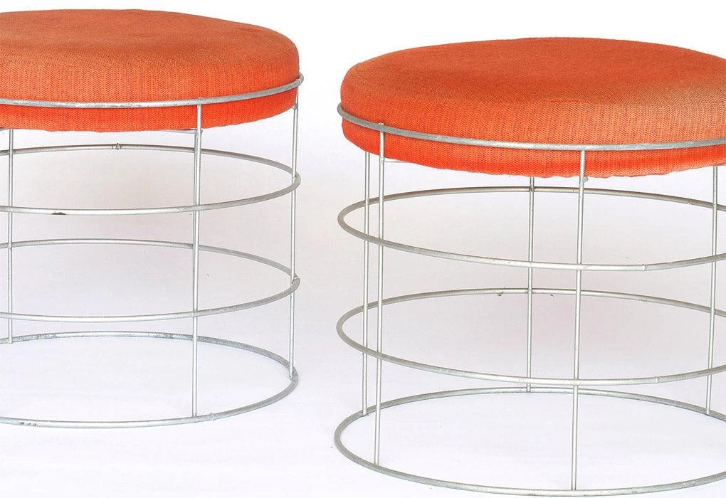 Panton, Wire Stools, 1959 4 Panton, Wire Stools, 1959 - Image 2