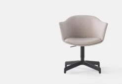 Felix Swivel Chair -Online Furniture Shop Resident Simon James Felix Swivel Chair Black Base 3
