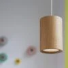 Solid Cylinder Wood Pendant 1 Solid Cylinder Wood Pendant -Online Furniture Shop Terence Woodgate Solid Cylinder Wood 2