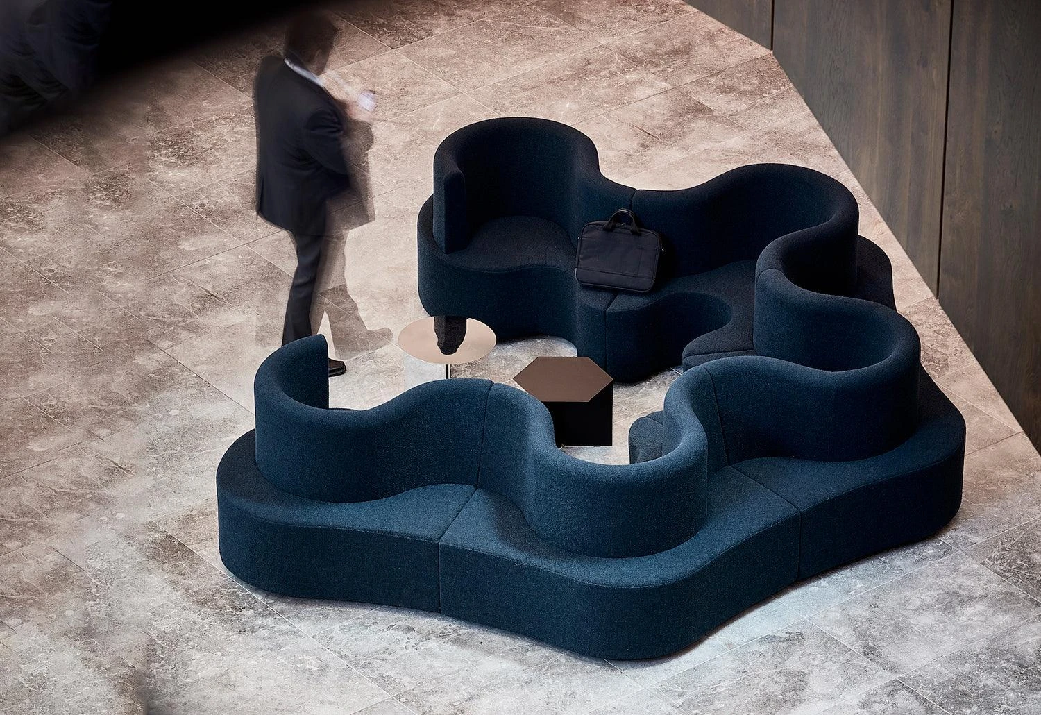 Verpan Cloverleaf 2 To 4 Units Sofa, 1969 5 Verpan Cloverleaf 2 To 4 Units Sofa, 1969 - Image 3