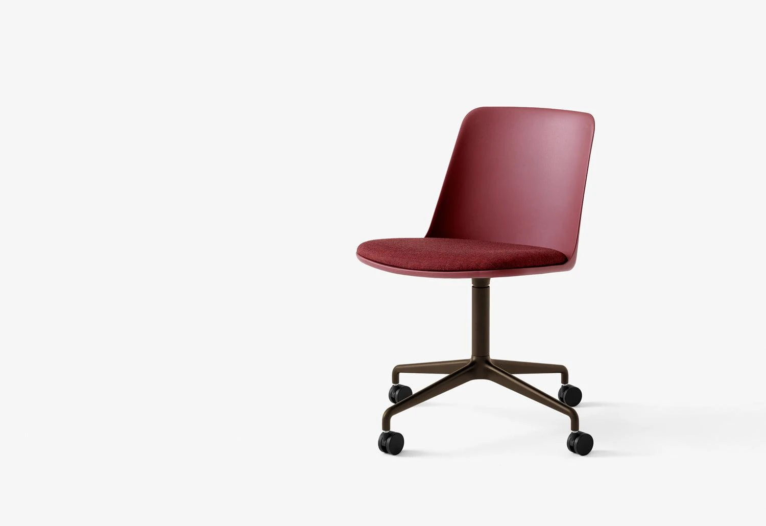 Rely Castor Chair With Seat Cushion 3 Rely Castor Chair With Seat Cushion