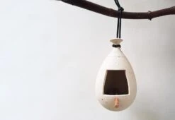 Stoneware Bird Feeder, 2019