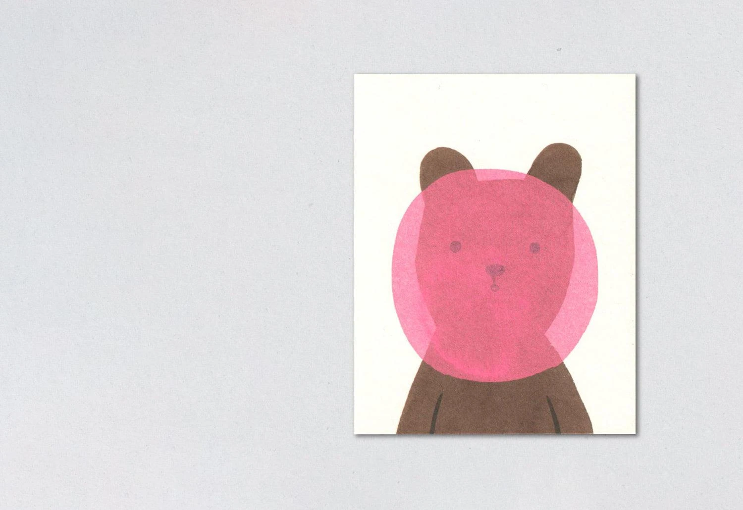 Bubblegum Bear Card 3 Bubblegum Bear Card