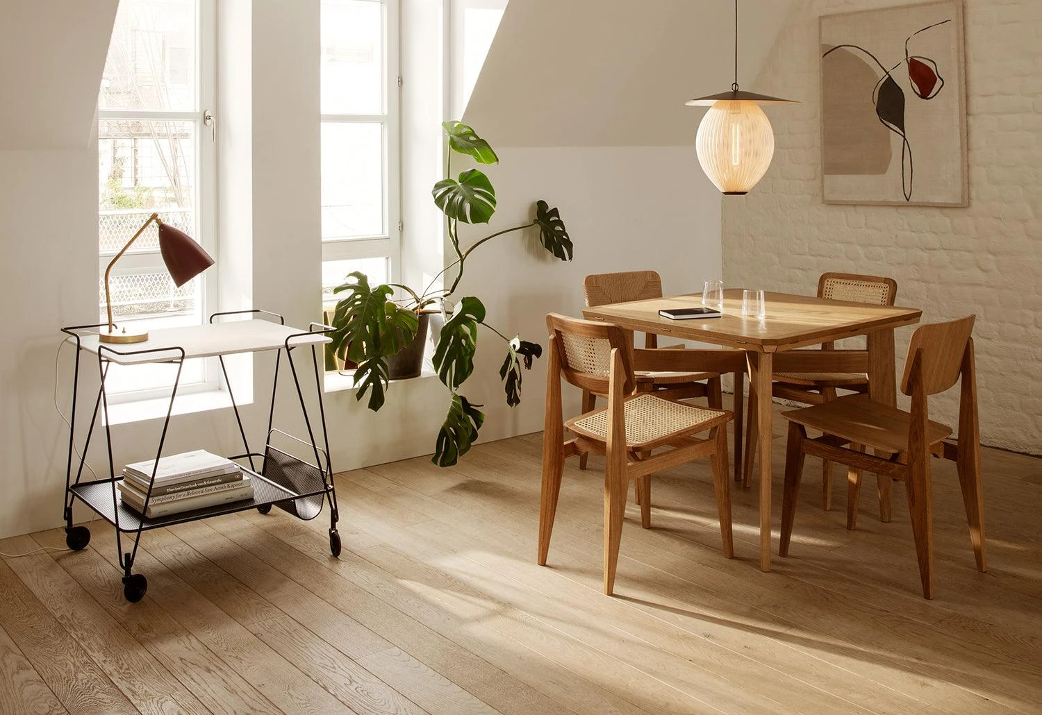 Gubi C-chair, Veneer, 1947 4 Gubi C-chair, Veneer, 1947 - Image 2