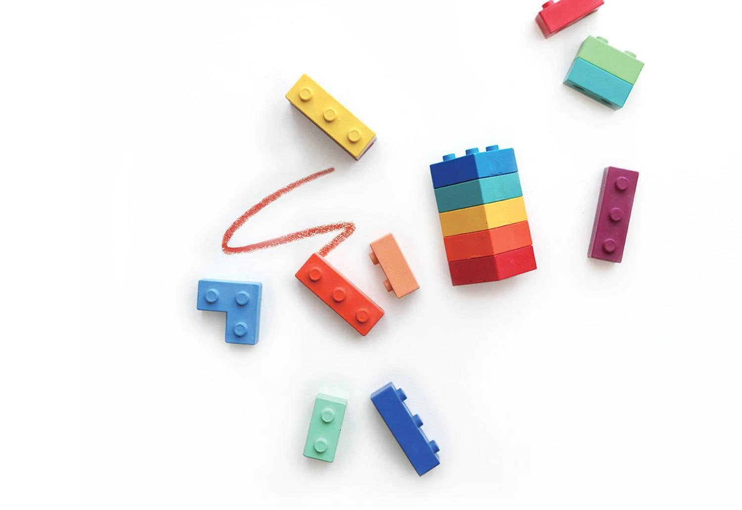 Pocket Lego Crayons, Cars 4 Pocket Lego Crayons, Cars - Image 2