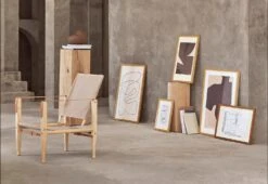 Safari Chair, 1933 -Online Furniture Shop carl hansen kaare klint safari chair ash oil canvas 7