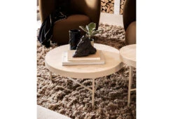 Ferm LIVING Travertine Side Table, Large 11 Ferm LIVING Travertine Side Table, Large -Online Furniture Shop ferm living travertine side table large 2