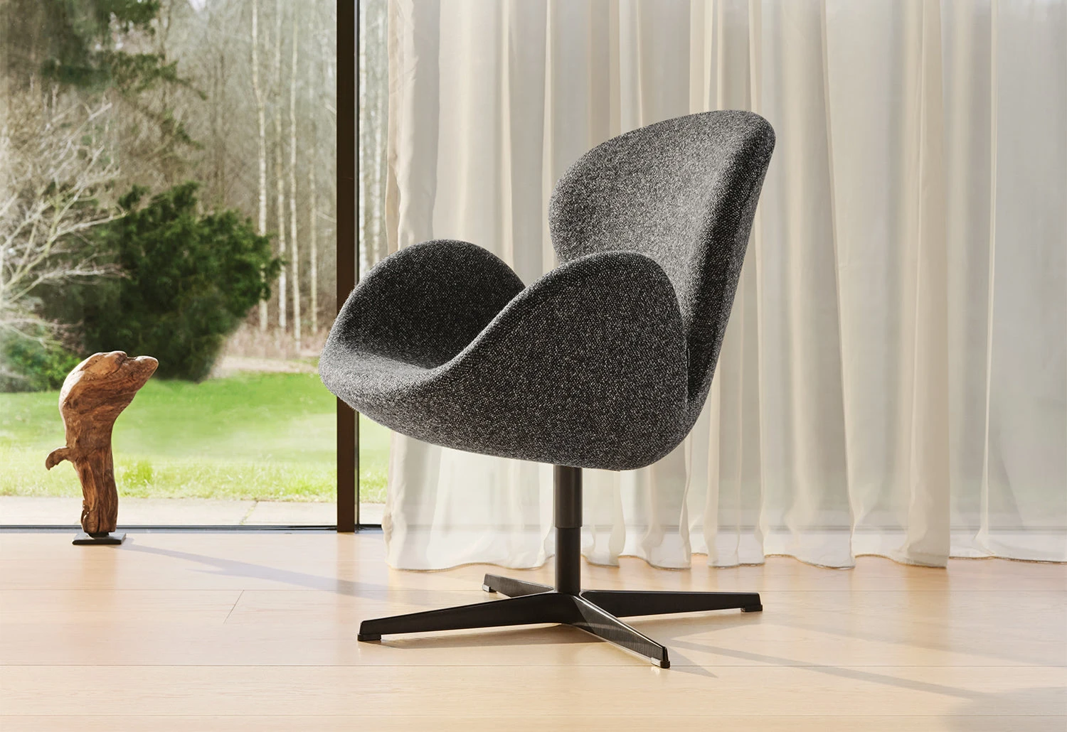 Fritz Hansen Anniversary Swan Lounge Chair, 1958 4 Fritz Hansen Anniversary Swan Lounge Chair, 1958 - Image 2