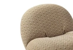 Gubi Pacha Outdoor Lounge Chair -Online Furniture Shop gubi pacha lounge dedar chevron 90121 022 3