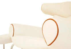 N/A Hans Wegner, Ox Chair And Stool, 1960 -Online Furniture Shop hans wegner ox lounge with footstool vintage 4