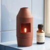 Hay Chim Chim Scent Diffuser -Online Furniture Shop hay ryosuke fukusada rui pereira chim chim scent diffuser dark terracotta 1
