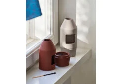 Hay Chim Chim Scent Diffuser -Online Furniture Shop hay ryosuke fukusada rui pereira chim chim scent diffuser dark terracotta 2