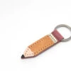 Pencil Leather Keyring