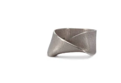 Twisted Textured Unisex Ring