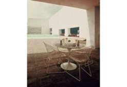 Tulip Outdoor Dining Table, 1957 -Online Furniture Shop knoll saarinen outdoor dining 02