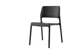 Spark Dining Chair, 2009 -Online Furniture Shop knoll spark stackable dining chair recycled black