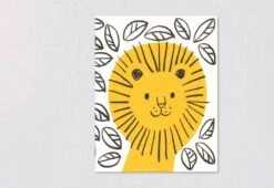 Jungle Lion Card