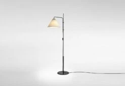Marset Funiculi Floor Lamp With Fabric Shade, 2018