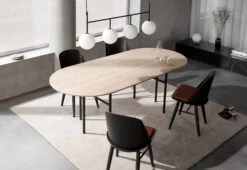 Menu Snaregade Dining Table, Oval -Online Furniture Shop menu norm architects snaregade oval dining table 10