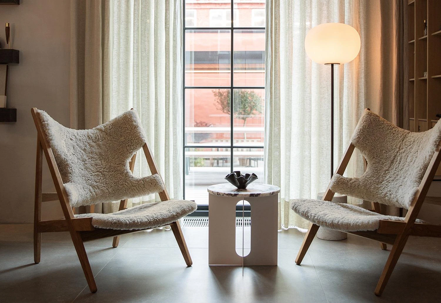 Menu Sheepskin Knitting Chair, 1951 8 Menu Sheepskin Knitting Chair, 1951 - Image 6