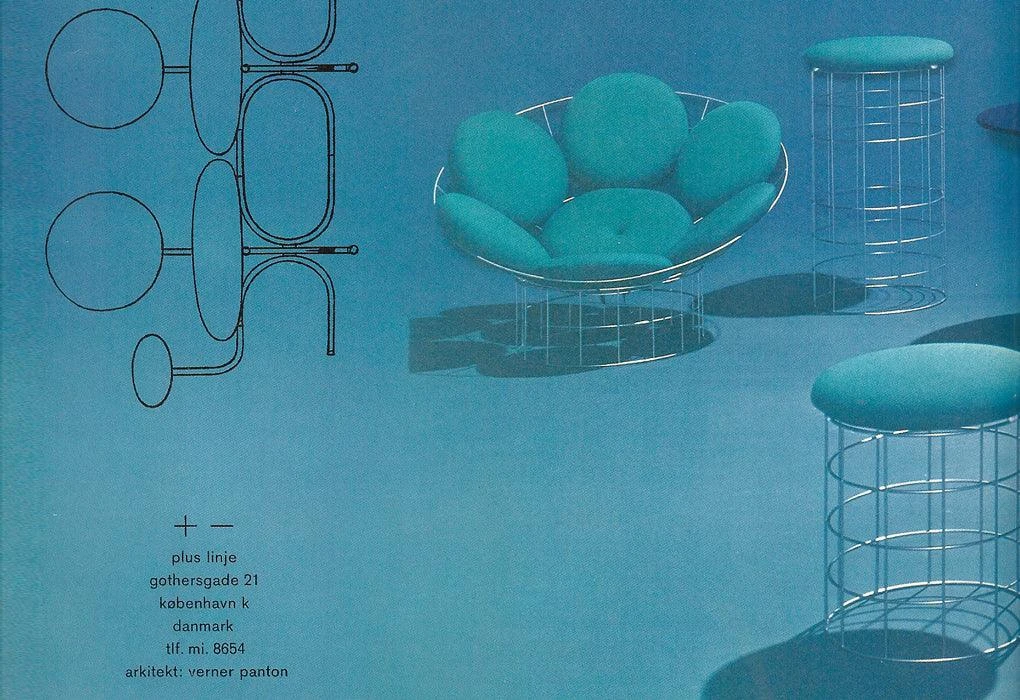 Panton, Wire Stools, 1959 5 Panton, Wire Stools, 1959 - Image 3