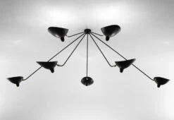 Plafonnier Araignée, 1955 -Online Furniture Shop serge mouille plafonnier araignee 4