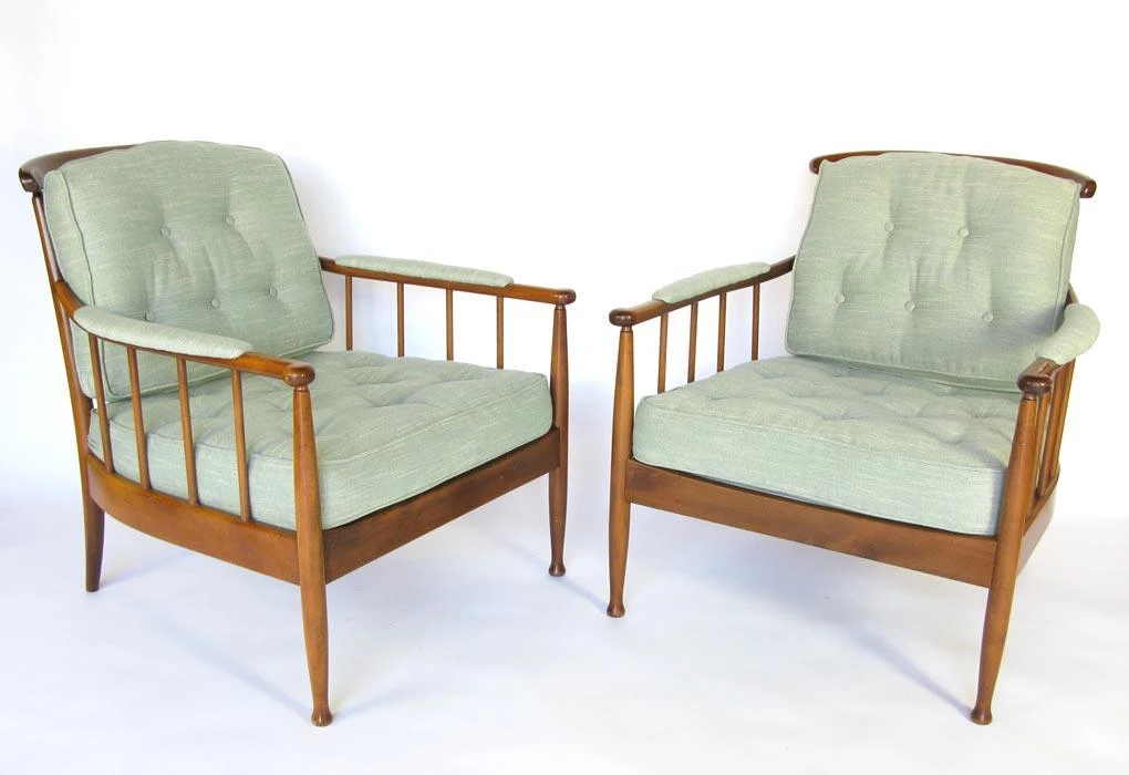 N/A Skrindan Armchairs - Pair, 1955 4 N/A Skrindan Armchairs - Pair, 1955 - Image 2