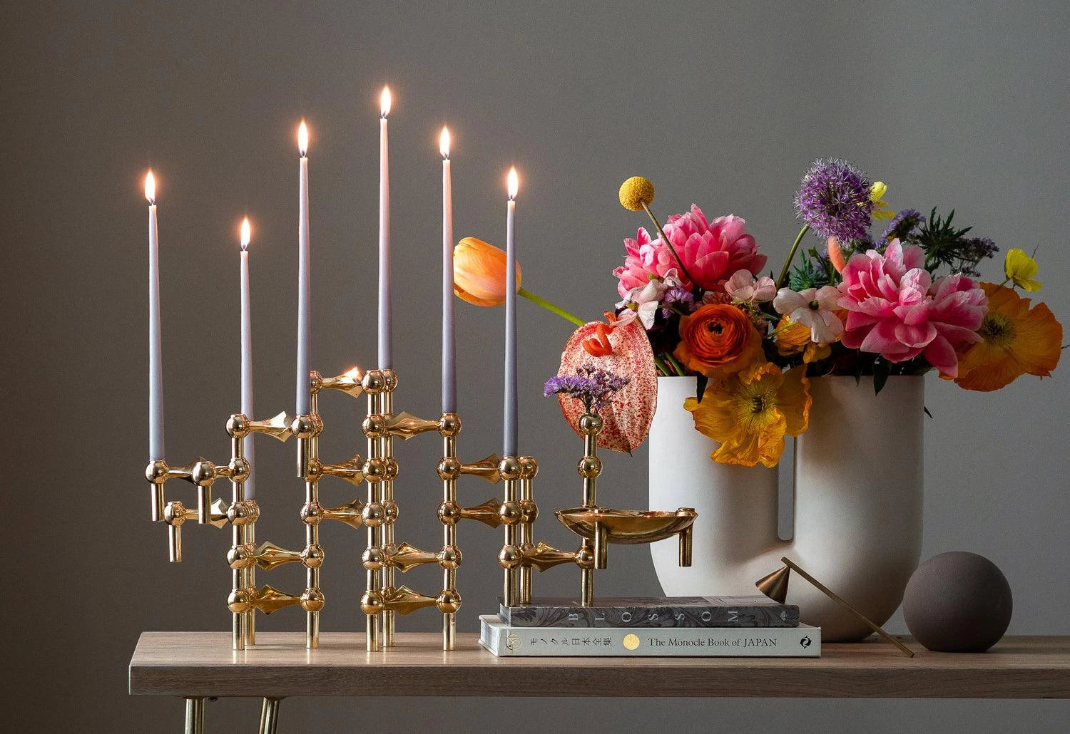 Stoff Nagel Candlestick, 1967 4 Stoff Nagel Candlestick, 1967 - Image 2