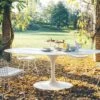 Tulip Outdoor Dining Table, 1957 -Online Furniture Shop tulip oval outdoor table eero saarinen twentytwentyone 3
