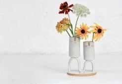 Double Candle Holder 7 Double Candle Holder -Online Furniture Shop twentytwentyone Atelier Stella Double wave candleholder 2