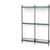 Hay Pier Shelving System, Combination 10442 - 2 Columns -Online Furniture Shop twentytwentyone HAY Ronan and Erwan Bouroullec Pier Shelving combination 10442 10
