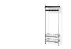 Hay Pier Shelving System, Combination 1051 - 1 Column 21 Hay Pier Shelving System, Combination 1051 - 1 Column -Online Furniture Shop twentytwentyone HAY Ronan and Erwan Bouroullec Pier Shelving combination 1051 3