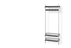 Hay Pier Shelving System, Combination 1051 - 1 Column 20 Hay Pier Shelving System, Combination 1051 - 1 Column -Online Furniture Shop twentytwentyone HAY Ronan and Erwan Bouroullec Pier Shelving combination 1051 4