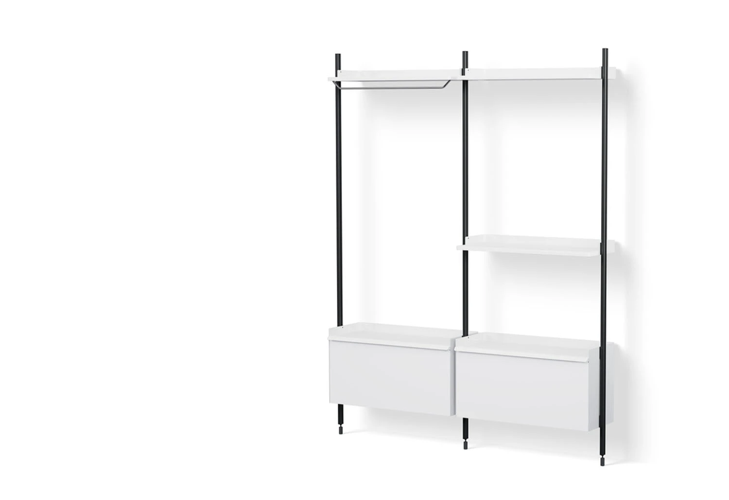 Hay Pier Shelving System, Combination 1072 - 2 Columns 3 Hay Pier Shelving System, Combination 1072 - 2 Columns