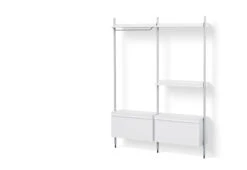 Hay Pier Shelving System, Combination 1072 - 2 Columns 13 Hay Pier Shelving System, Combination 1072 - 2 Columns -Online Furniture Shop twentytwentyone HAY Ronan and Erwan Bouroullec Pier Shelving combination 1072 4