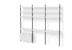 Hay Pier Shelving System, Combination 23 - 3 Columns -Online Furniture Shop twentytwentyone HAY Ronan and Erwan Bouroullec Pier Shelving combination 23 4