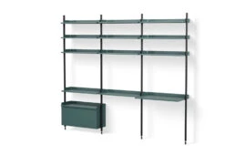 Hay Pier Shelving System, Combination 23 - 3 Columns -Online Furniture Shop twentytwentyone HAY Ronan and Erwan Bouroullec Pier Shelving combination 23 5