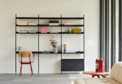 Hay Pier Shelving System, Combination 23 - 3 Columns -Online Furniture Shop twentytwentyone HAY Ronan and Erwan Bouroullec Pier Shelving combination 23 9