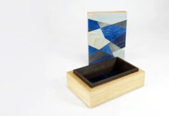 Cubist Tray Box -Online Furniture Shop twentytwentyone Kevin Stamper Cubist Box Blue 4