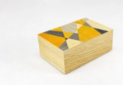 Cubist Tray Box -Online Furniture Shop twentytwentyone Kevin Stamper Cubist Box Yellow 2